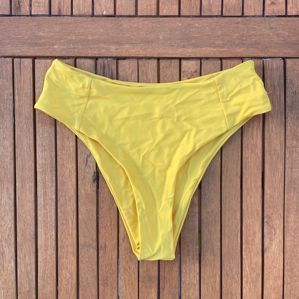 Zaful Yellow Bikini Bottom